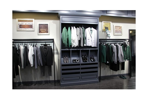 古淳男装店面陈列图