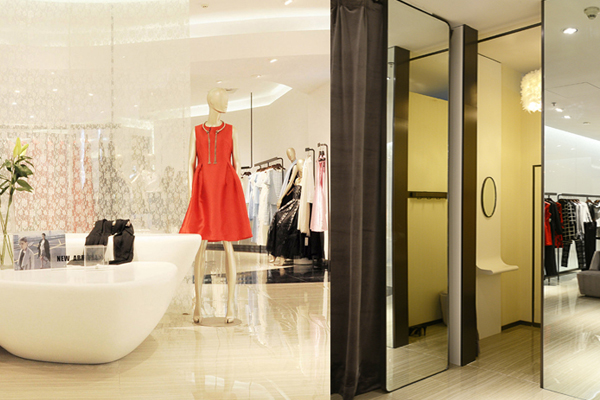 M.HITI女装店铺陈列效果