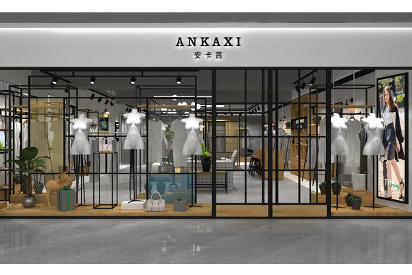 安卡茜ankaxi女装陈列图