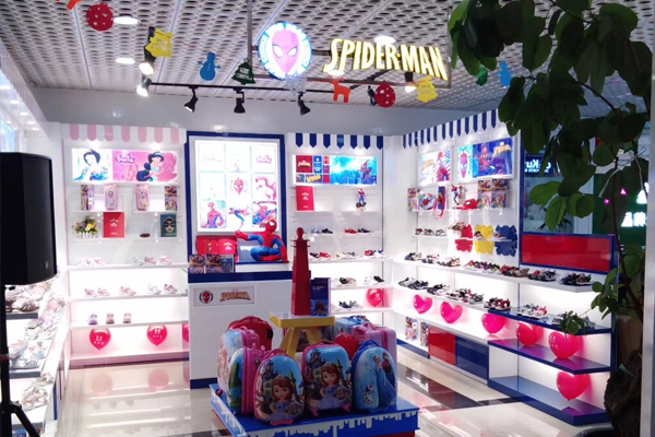 漫威蜘蛛侠形象店铺图