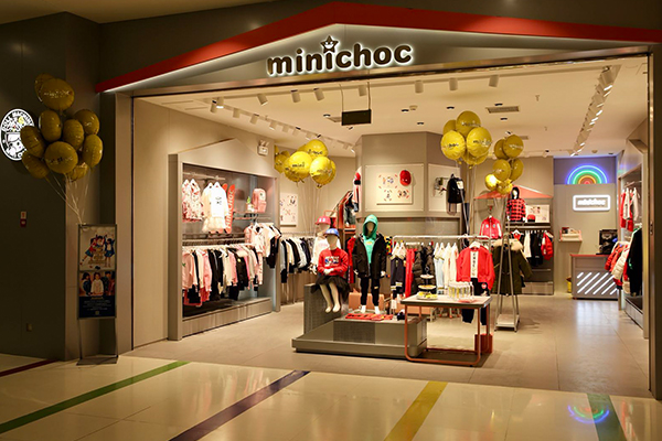 minichoc童装店铺实景图