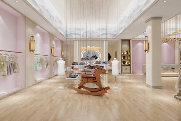 贝的屋童装店铺效果图