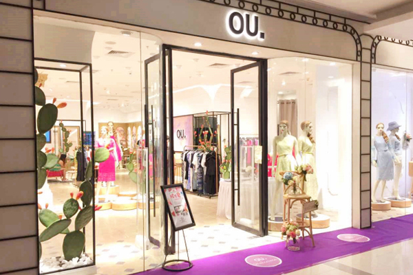 欧点女装店铺实景展示