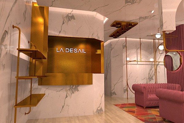 拉蒂赛女装店铺效果图